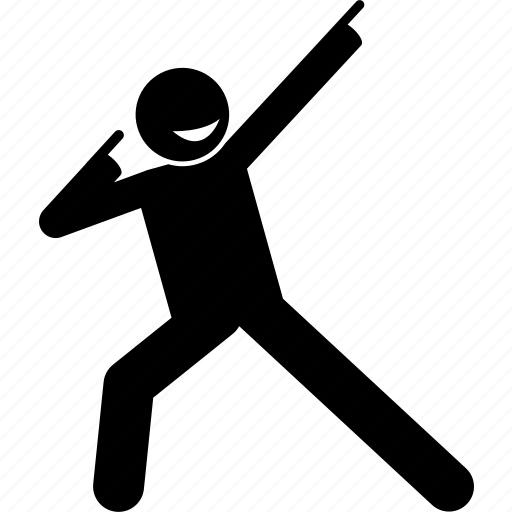 Cartoon guy pointing